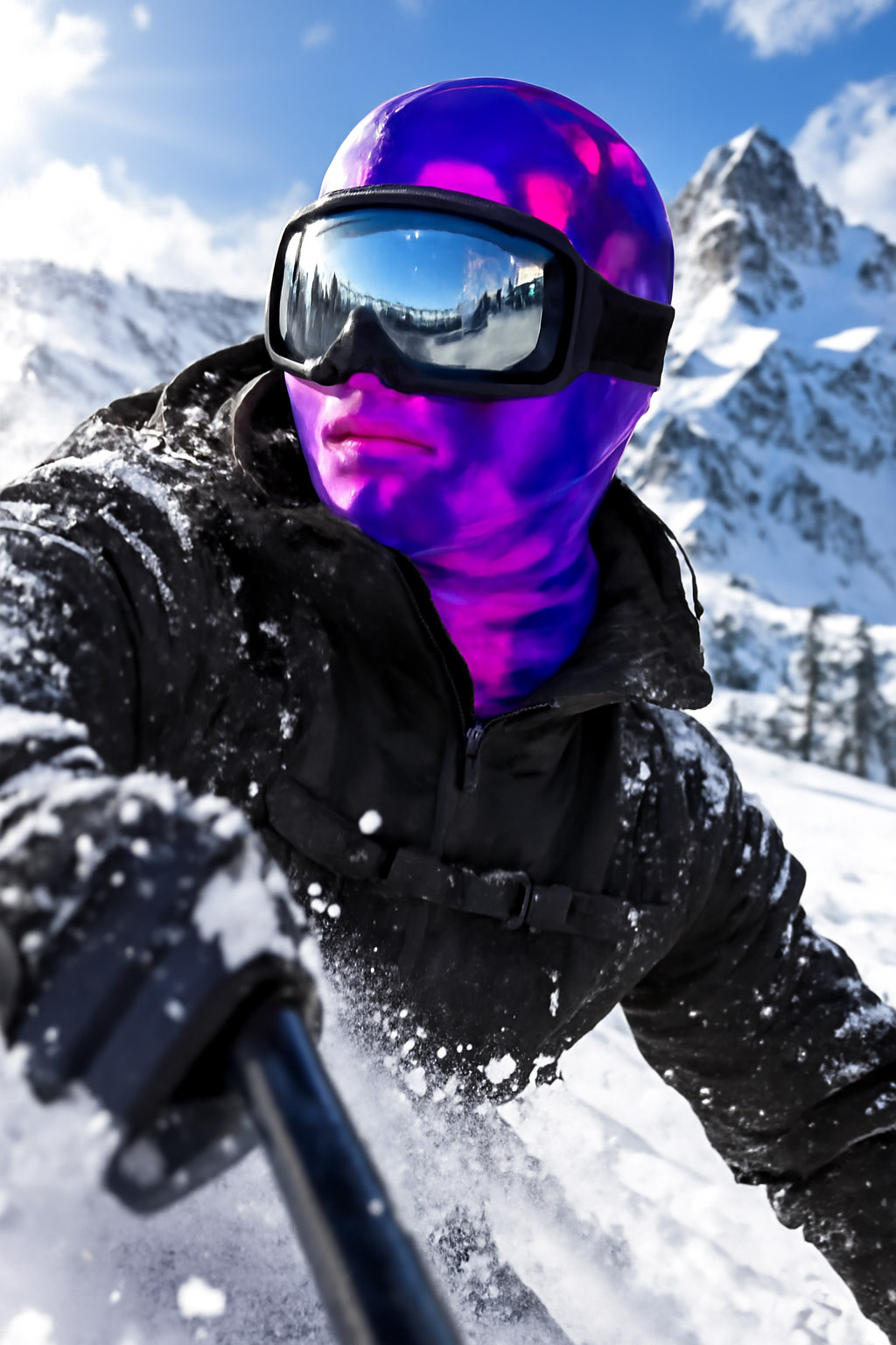 Heat-Reactive Face Covering